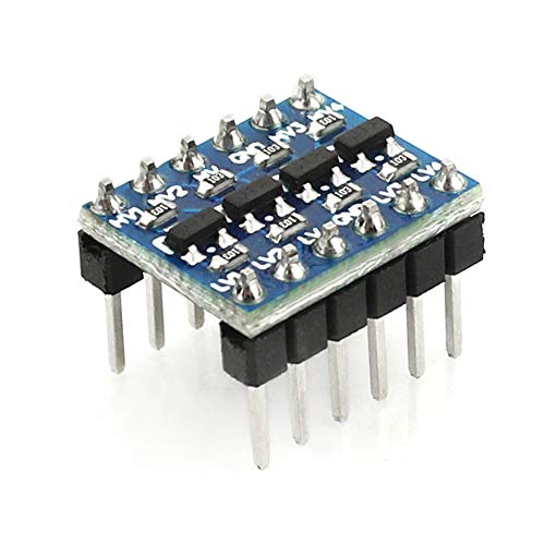 KeeYees 10pcs 4 Channels IIC I2C Logic Level Converter Bi-Directional Module 3.3V to 5V Shifter for Arduino (Pack of 10) - Image 2