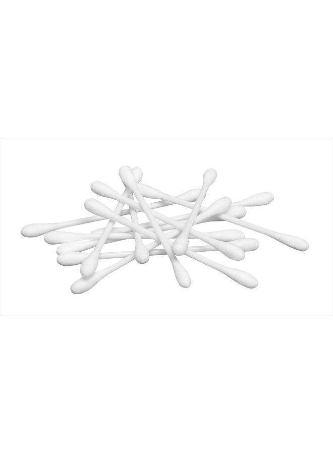 Diane Cotton Swabs 100% Real Cotton Tip Sticks Soft, Gentle on Face, Makeup, and Beauty Applicator, Nail Polish Removal 3 Inches Long, DEE031-375 Count (Pack of 1) - Image 2