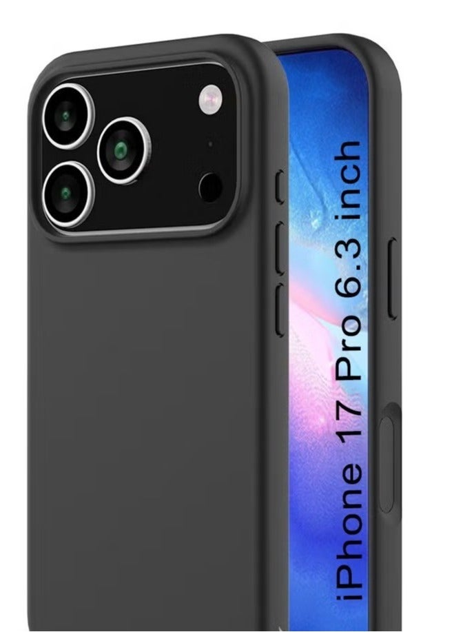 ACLIX iPhone 17 Pro Cover Soft Jelly Silicone iPhone 17 Pro Case Inside Microfiber Lining Shockproof Protective Case for iPhone 17 Pro 6.3 inch - Image 1