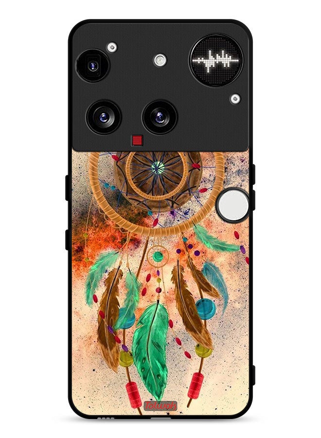 Tolwak Nothing Phone (3) Protective Case Cover Mandala Hanging Feathers - Image 1