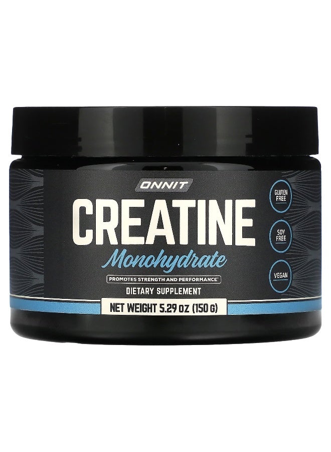 Onnit أونيت، كرياتين مونوهيدرات، 5.29 أونصة (150 جرام) - Image 1