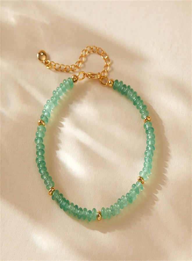 كولودوغو أساور كولودوغو البوهيمية المزينة بالخرز للنساء، أساور ملونة من الأحجار الطبيعية، أساور مطلية بالذهب بتصميم مستوحى من رياضة ركوب الأمواج، أساور عصرية مصنوعة يدويًا للنساء، هدايا مجوهرات - Image 5