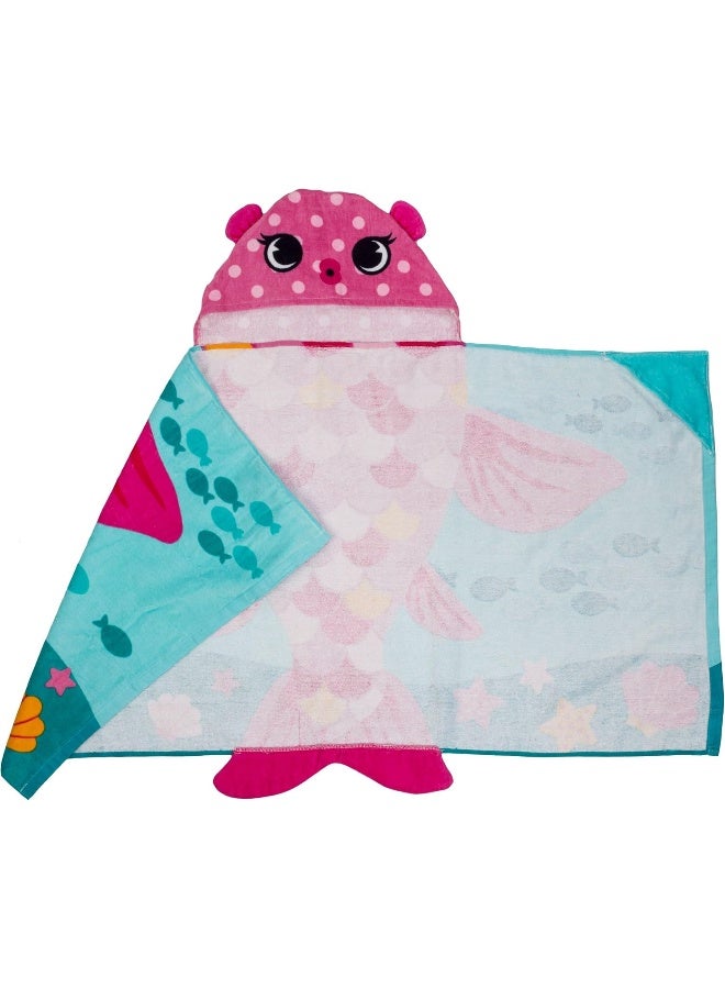 Stephen Joseph Hooded Towel, Pink, One size - Image 2