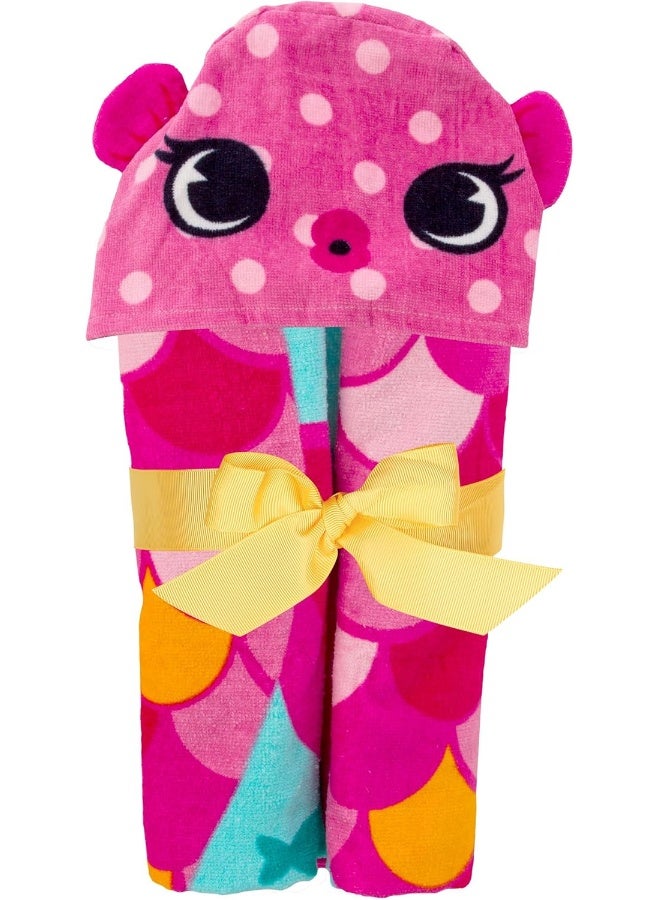 Stephen Joseph Hooded Towel, Pink, One size - Image 3