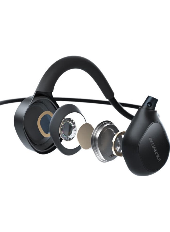 Sansui Tg13 Bluetooth Headphones, Bone Conduction Headphones, Sports Cycling Wireless Running Sweat-Resistant Long Battery Life, Suitable For Apple Huawei Android Phones - Image 1