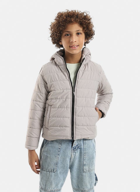 جاكيت بيج بسحاب أساسي بيج