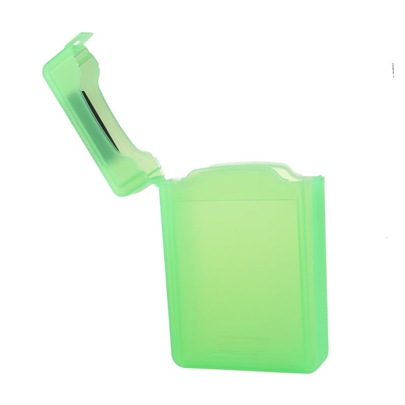 Shockproof Anti Static Hard Drive Storage Case Durable Plastic Organizer Box Green - Image 2