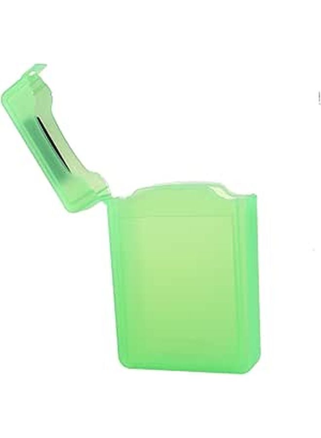 Shockproof Anti Static Hard Drive Storage Case Durable Plastic Organizer Box Green - Image 1