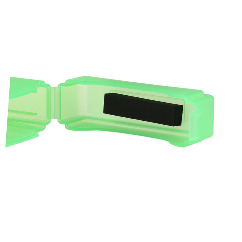 Shockproof Anti Static Hard Drive Storage Case Durable Plastic Organizer Box Green - Image 3