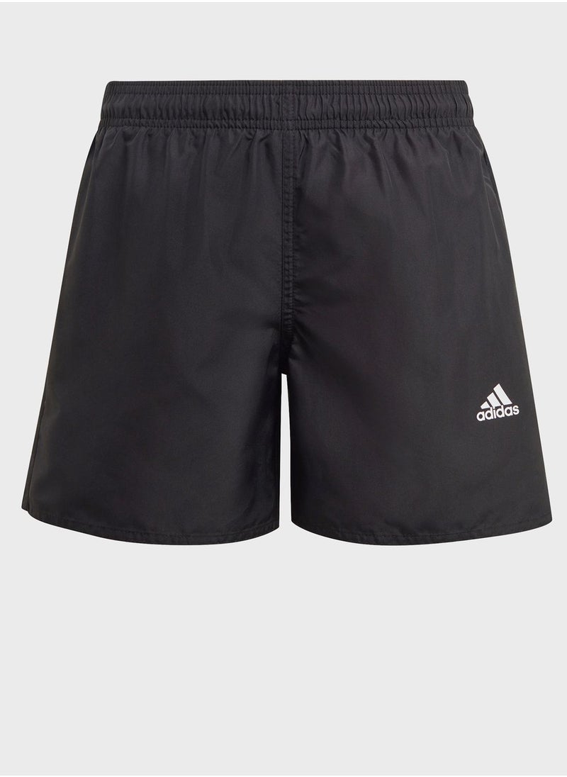 Adidas - Youth Badge of Sports Shorts - Image 1