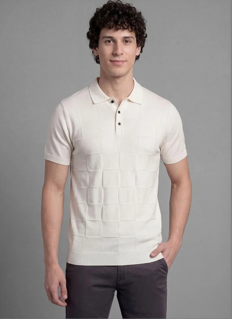 Being Human Men Polo Collar Pure Cotton T-shirt