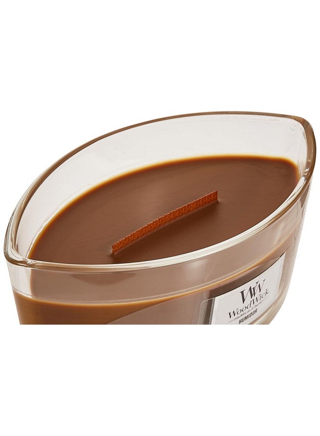 Woodwick Ellipse Scented Candle, Humidor Scented, 16oz, Up to 50 hours Burn Time, Crackles as it burns, Perfecr for Gifting - Image 2