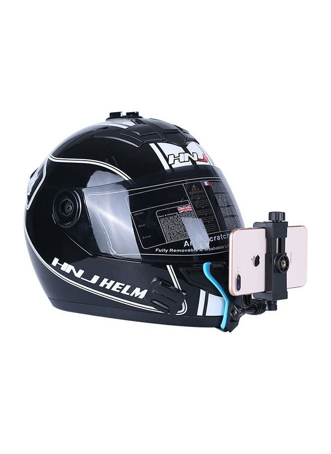Sharpdo Helmet Chin Mount for Mobile Phone and GoPro, Black  - Image 1