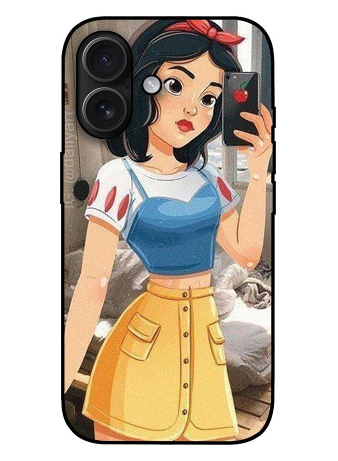 الصيد العين غطاء حماية مطبوع لهاتف Apple iPhone 17 - عناصر فتاة وردية