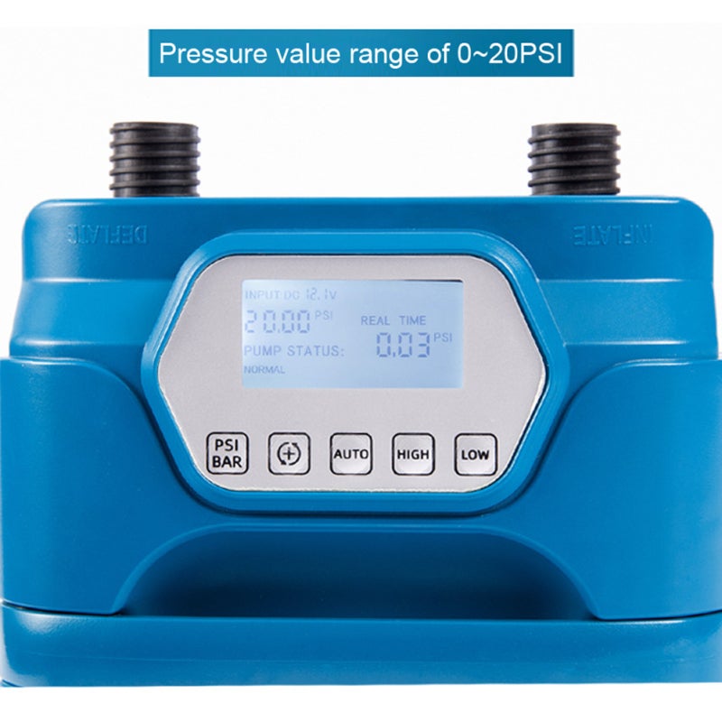 Electric Air Pump with LED Display - 150W High Power 70L/min Portable Inflator - Dual Purpose Inflation Deflation for Paddle Board - Image 5