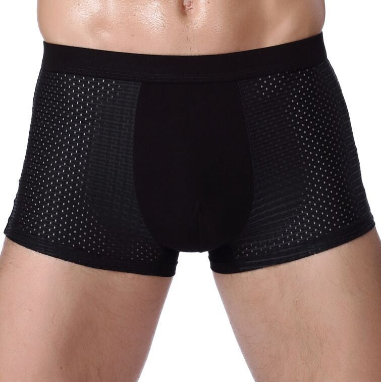 Men'S Underwear Mesh U Convex Breathable Hole Men'S Boxer Briefs Summer Selling Men'S Underwear Manufacturer Direct Sales - Image 4
