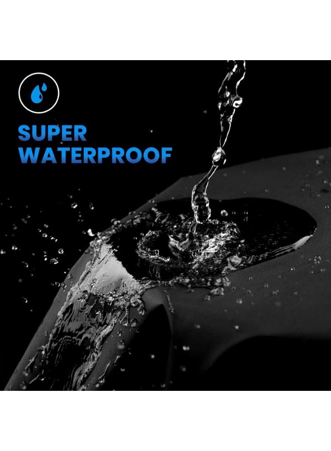 Motorcycle Cover Waterproof, Sunscreen, Dustproof, Electric Bike Full Protection Cover(Black) - Image 2