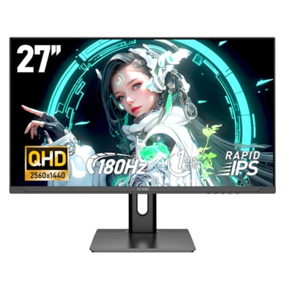 Generic Generic Ips Gaming Monitor Qhd 1ms Gtg Response 100 Srgb Amd Freesync Vesa Mount Hdmi Displayport Hdr Support Ideal For Esports Home Office Photo Video Editing QHD2560 27 inch ZF525ED529B817B1D6898Z