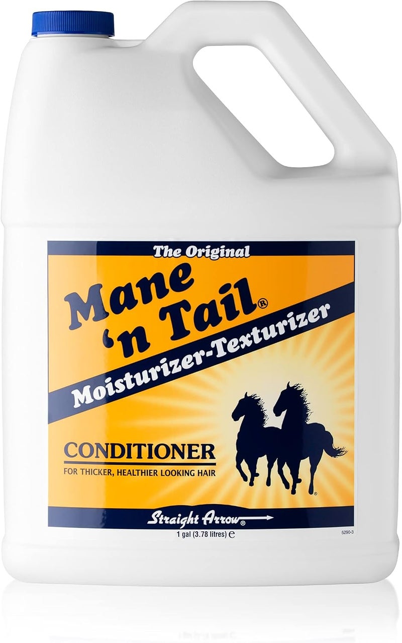 Mane 'n Tail Conditioner Gallon for Soft Silky Hair For Horses and Humans! (128 Fl Oz) - Image 1