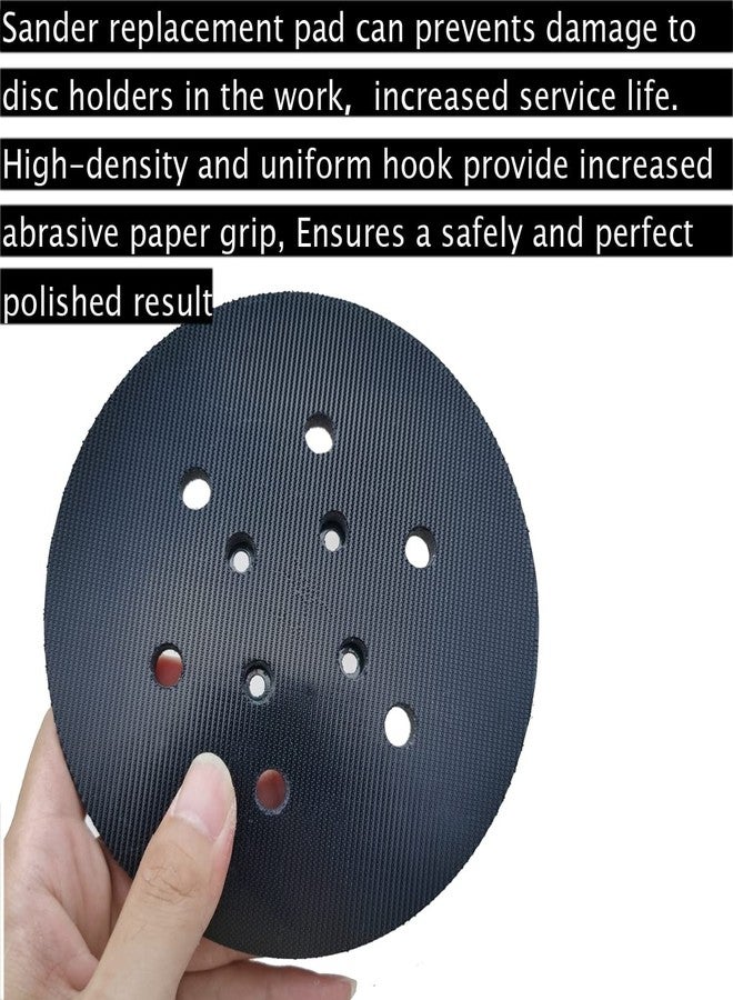 Tockrop 6 Inch Hook & Loop Sanding Pad with 6 Holes - Ideal Replacement for Ridgid R2611 Random Orbit Sander, Works Seamlessly with 6 Inch Sander Discs - Image 4