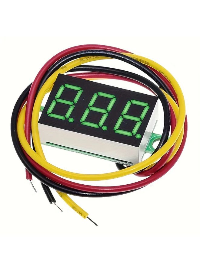 Blue Mini Digital Voltmeter 0 28 Inch DC LED Auto Car Voltage Tester 12V - Image 5