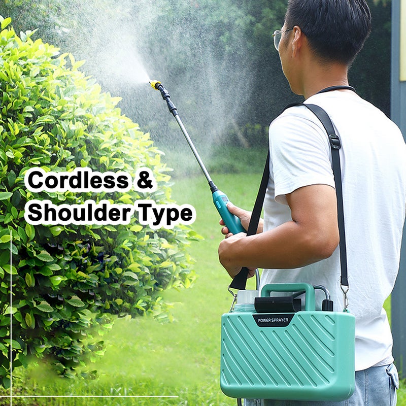 Electric Gardening Sprinkler Garden Plants Watering Device Flowers Spraying Machine Telescopic Rod Length Adjustable Multifunctional Agriculture Tool - Image 5