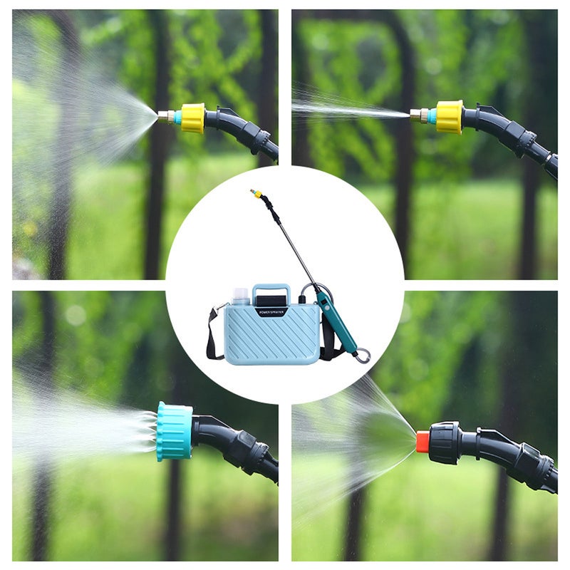 Electric Gardening Sprinkler Garden Plants Watering Device Flowers Spraying Machine Telescopic Rod Length Adjustable Multifunctional Agriculture Tool - Image 2