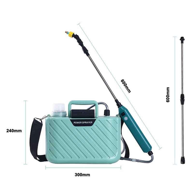 Electric Gardening Sprinkler Garden Plants Watering Device Flowers Spraying Machine Telescopic Rod Length Adjustable Multifunctional Agriculture Tool - Image 4