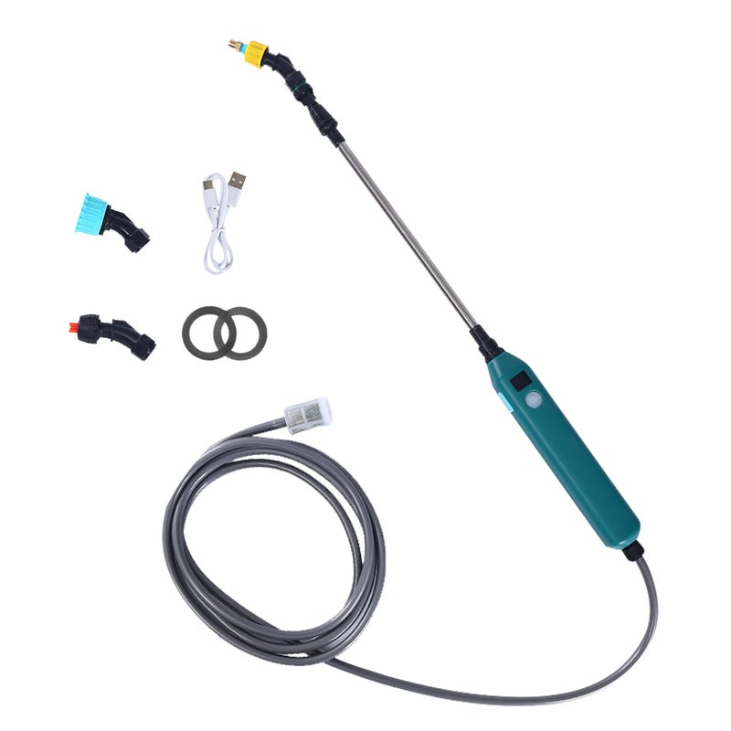 Electric Gardening Sprinkler Garden Plants Watering Device Flowers Spraying Machine Telescopic Rod Length Adjustable Multifunctional Agriculture Tool - Image 1