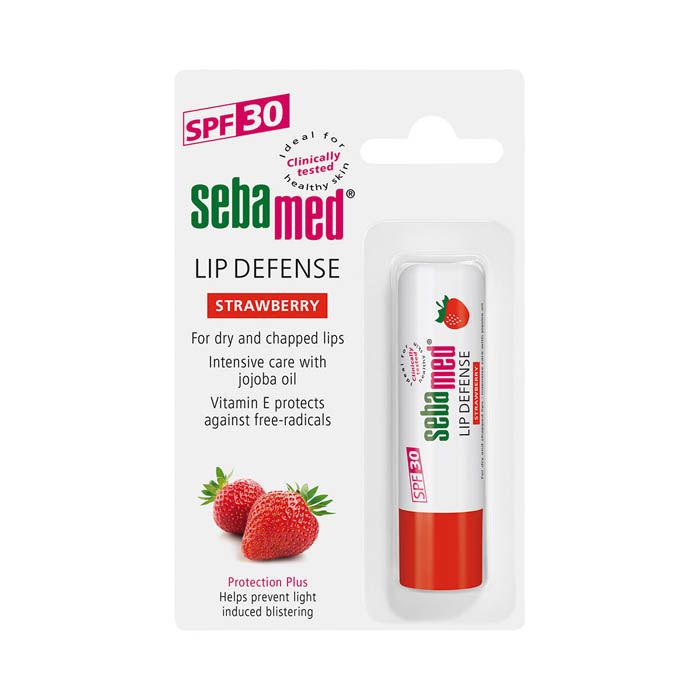 Sebamed Lip Defense Stick Strawberry 4.8g