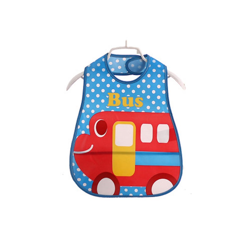 20 pcs Adjustable Baby Bibs EVA Lunch Feeding Bibs Baby Cartoon Feeding Cloth Children Baby Apron Babador (Random Pattern) - Image 5