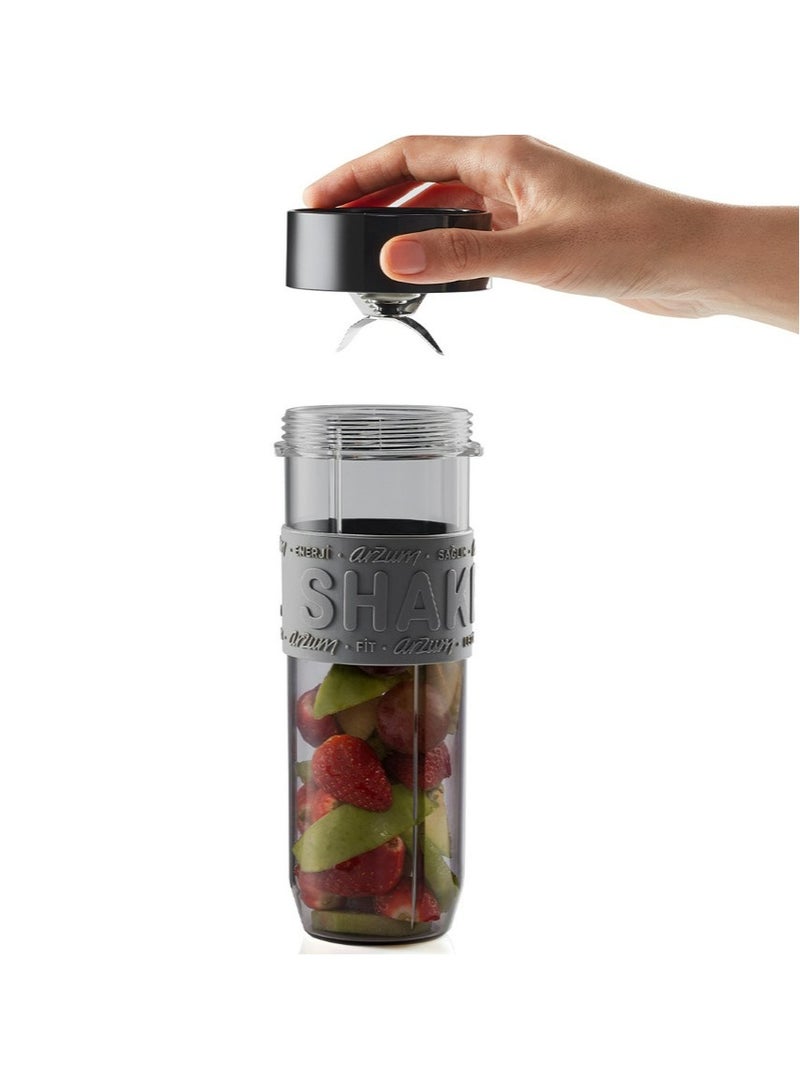 أرزوم خلاط Shake'n Take Dream Personalel بسعة 570 مل و400 مل مع زجاجات خالية من مادة BPA وشفرات من الفولاذ المقاوم للصدأ - Image 2