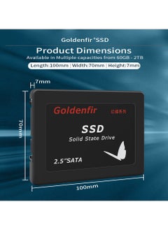 Goldenfir Goldenfir SSD 1TB SATAIII Solid State Hard Disk 2.5" for PC Laptop  - Image 3