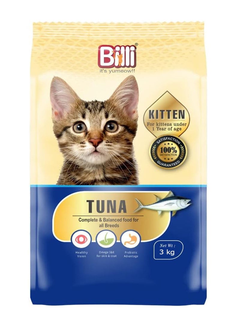 BILLI طعام قطط جراء التونة الحقيقية من بيللي آر - Image 1