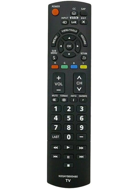 N2Qayb000485 Replaced Remote Control Applicable For Panasonic Tv Tc P50U2 Tc P50X2 Tc P54S2 Tc P58S2 Tc P65S2 Th 32Lru20 Th 37Lru20 Tc 32Lx24 Tc 42Ld24 Tc 42Ls24 Tc 42Px24 Tc 50Ps24