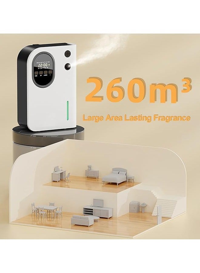 Hihonor Aroma Diffuser, Essential Oil Diffuser, Smart Scent Air Machine with Timer, 260m³ Large Area Fragrance Expansion, Air Purifier for Room, Gym, Office, Spa  - Image 3