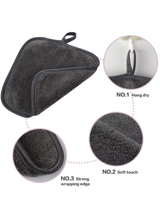 Sinland Microfiber Makeup Remover Cloth Soft Washable Facial Cleansing Cloths For All Skin Types Absorbent Reusable Face Towel - Image 3