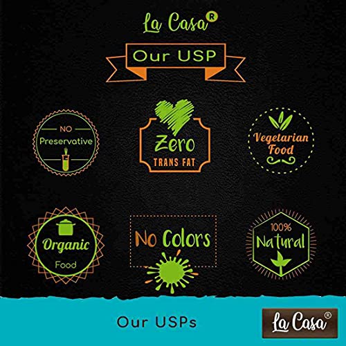 La Casa Saffron Powder | Original Kashmiri Kesar Powder | Premium Organic A++ Grade | For Face/Beauty/Food | Purest Finest SunDried Natural Saffron | 0.5gm | - Image 4