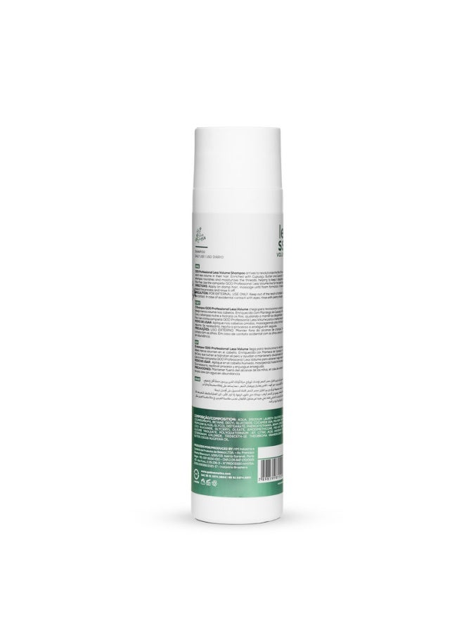 QOD PROFESSIONAL LESS Volume Shampoo 300ml - Image 2
