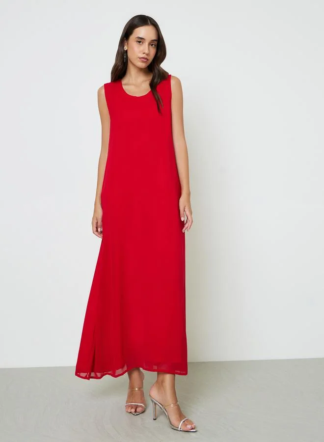 Maxim Creation  Embroidered Jalabiya with Inner Dress and Belt for Women | Best Price UAE