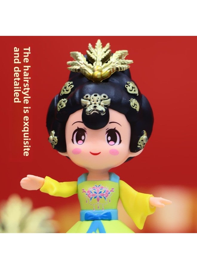 Cartoon Datang Music Tumbler Creative Ornaments Poet Doll Souvenir Doll Stall Supply Manufacturers Direct Supply-Color:105 Little Brother Music Tumbler-Spring-Height:16*9*9 - Image 4