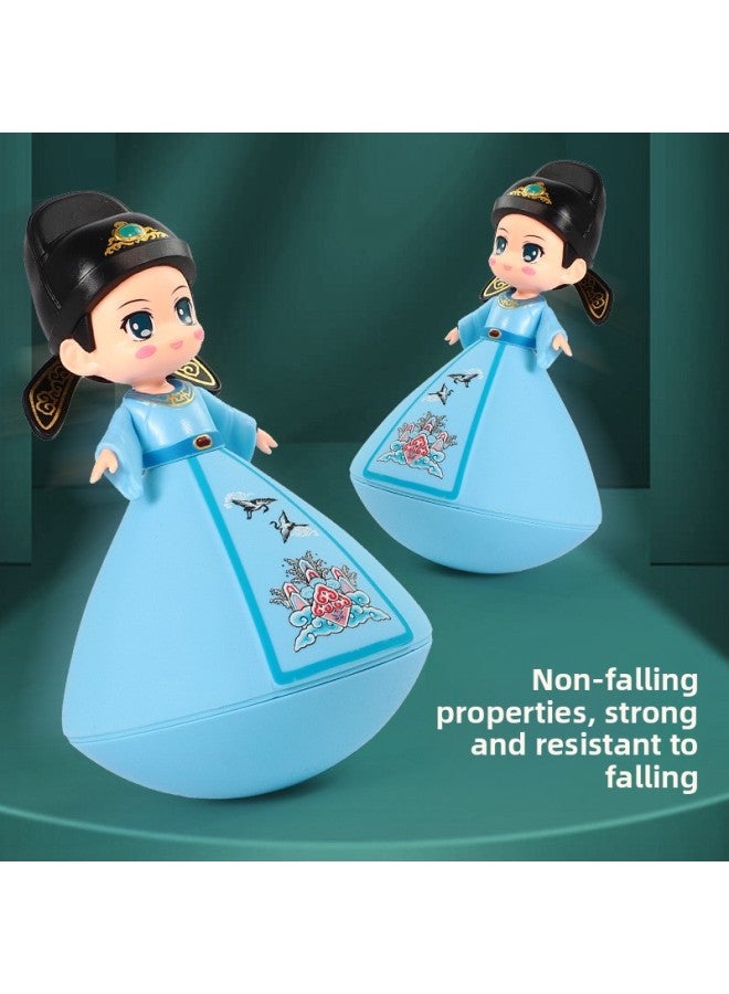 Cartoon Datang Music Tumbler Creative Ornaments Poet Doll Souvenir Doll Stall Supply Manufacturers Direct Supply-Color:105 Little Brother Music Tumbler-Spring-Height:16*9*9 - Image 5