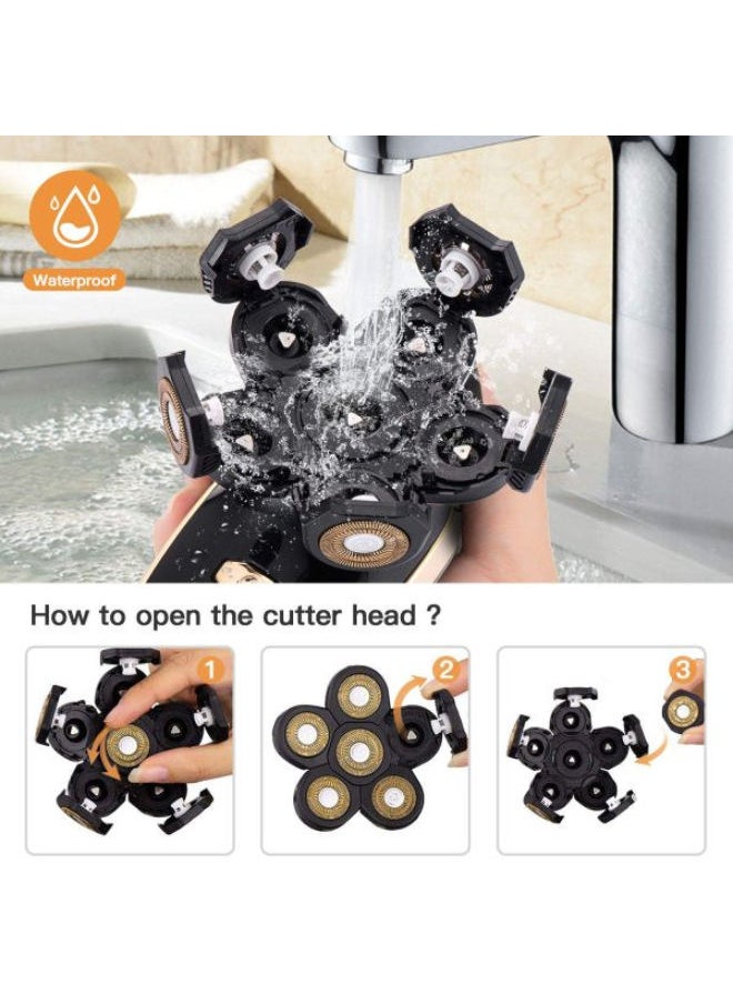 Roziapro - 5-in-1 Multifunctional 5D Electric Shaver HT988 - Image 1