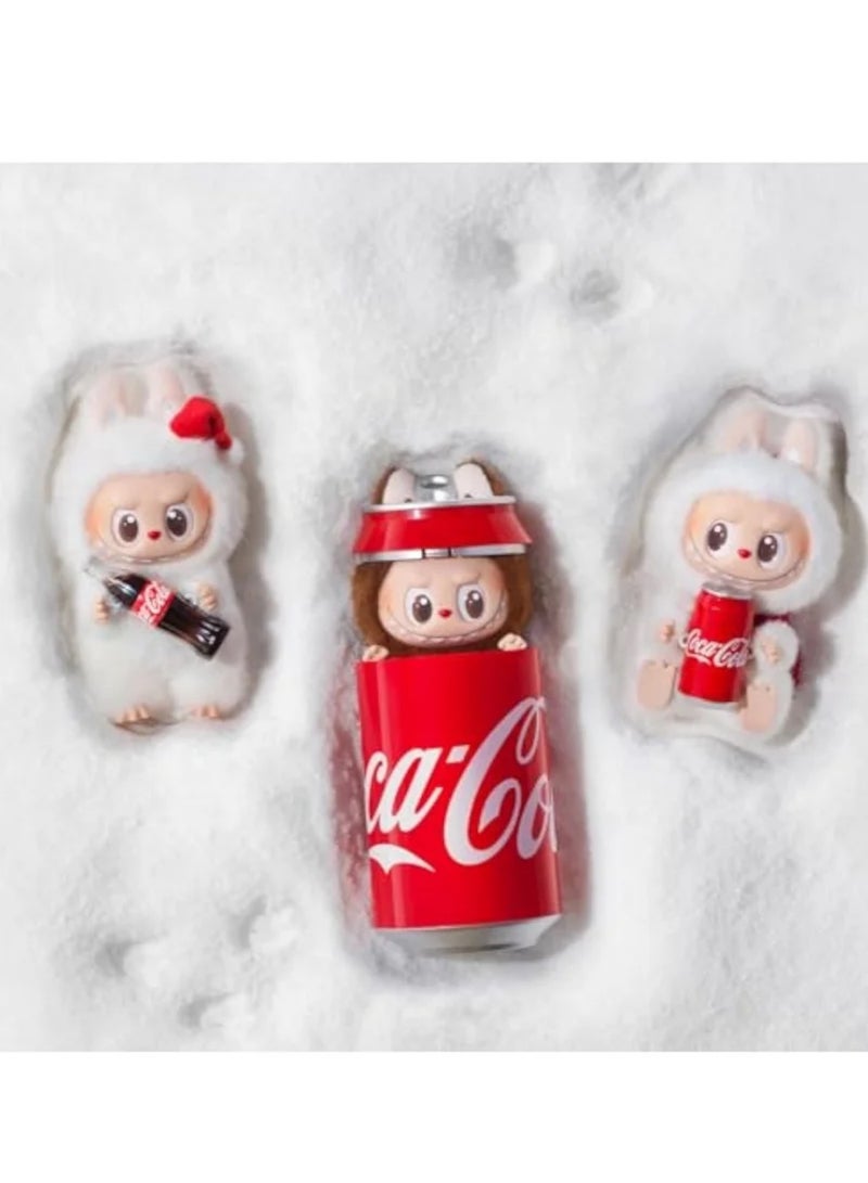 POP MART The Monsters Coca-Cola Series Vinyl Face Plush Pendant Figures Pop Action Figures Anime Toy Figure Collectible Creative Gifts ï¼1 Boxedï¼ - Image 5