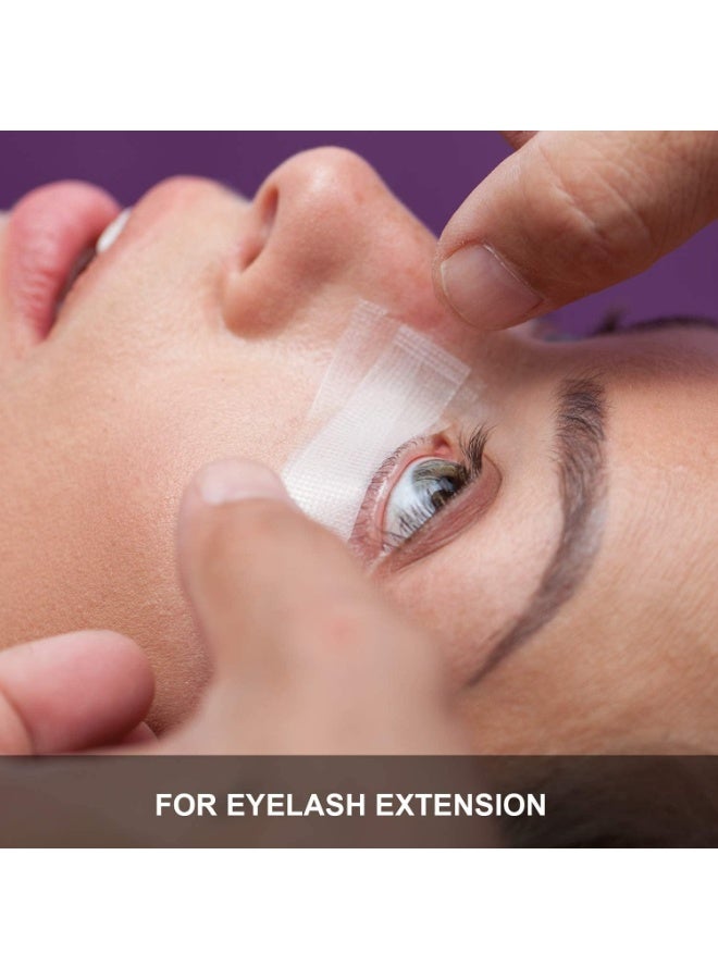 بي بي اس شريط الرموش - شريط طبي شفاف أبيض بمسام دقيقة بطول 0.5 بوصة لتمديد الرموش | لطيف على البشرة، خالٍ من اللاتكس، مثالي لتمديد الرموش - Image 4