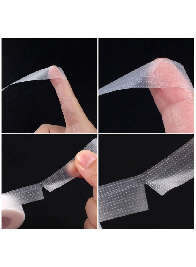 بي بي اس شريط الرموش - شريط طبي شفاف أبيض بمسام دقيقة بطول 0.5 بوصة لتمديد الرموش | لطيف على البشرة، خالٍ من اللاتكس، مثالي لتمديد الرموش - Image 3