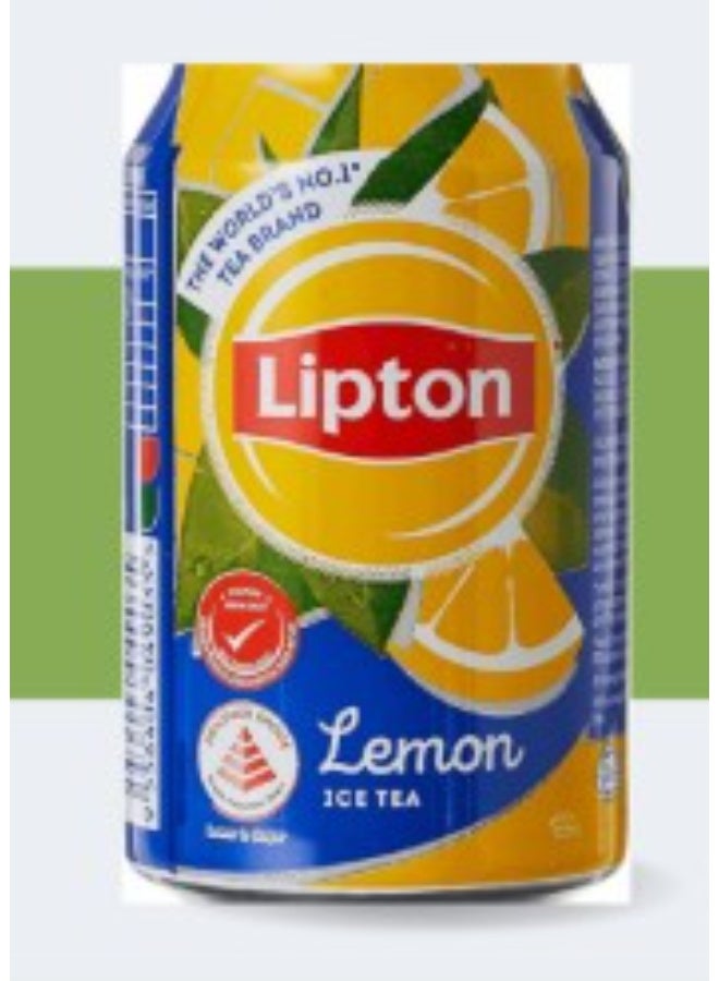 ليبتون شاي ليبتون المثلج، نكهة الليمون الكلاسيكية، مشروب جاهز للشرب، علبة 320 مل - Image 2