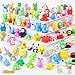 Kleeblatt 40Pcs Animal Erasers Desk Pets for Kids Assembled Eraser 3D Puzzle Erasers Classroom PrizesClass PetsParty Favors - Image 3