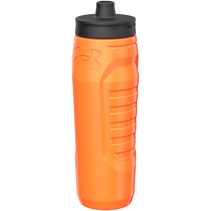 Under Armour Squeeze Water Bottles, 32 oz Water Bottles, Sideline Sports Water Bottle with Quick-Shot Lid, Quick & Easy Hydration, Gym Water Bottles, Squeeze Bottle, 1 32oz Bottle - Image 1
