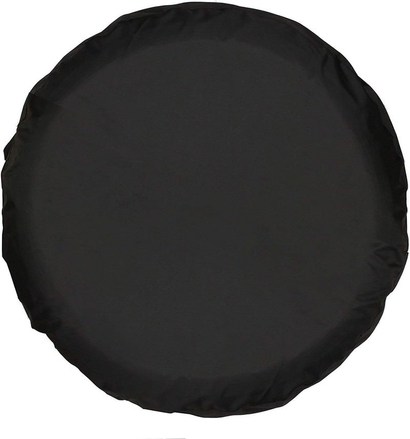 MOONET Practical experience crafted Moonet PVC Leather Spare Tire Wheel Cover for Car Truck SUV Camper Trailer Universal Fit RV JP FJ,R13 Black (for Overall Wheel Diameter 22-24 inch) Demand fit global economical quality - Image 1